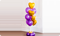 Воздушные шарики с гелием на день рождения
