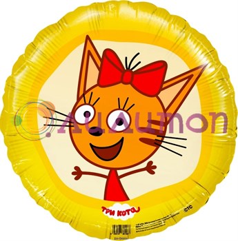 Фольгированный шар "Три Кота" Карамелька - фото 10546