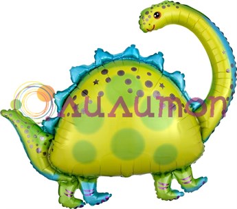 Фольгированный шар 'Динозавр Бронтозавр'