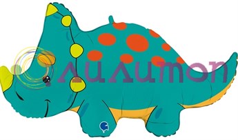 Фольгированный шар 'Динозавр Трицератопс'