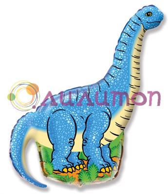 Фольгированный шар "Динозавр Диплодок" - фото 10590