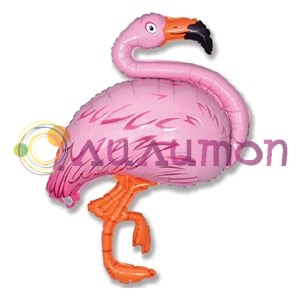 Фольгированный шар Фламинго - фото 9620