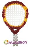 Теннисная ракетка из шаров