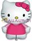 Фольгированный шар Hello Kitty (Китти) - фото 10232