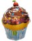Фольгированный шар "Шоколадный кекс" - фото 10420