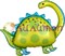 Фольгированный шар "Динозавр Бронтозавр" - фото 10586