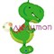 Фольгированный шар "Динозавр Тираннозавр" - фото 10588