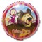 Фольгированный шар Круг "Маша и Медведь" - фото 10685