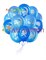 Облако из воздушных шаров для новорождённого - фото 4122