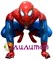 Ходячий шар "Человек-паук" - фото 4287
