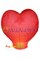 Небесный фонарик "Красное сердце" - фото 4652