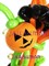 Цветы из шаров "halloween" - фото 5240