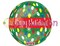 Фольгированный шар 3D "Новогодняя гирлянда" - фото 6551