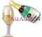 Фольгированный шар "Бокал шампанского" - фото 6603