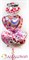 Букет из фольгированных шаров "Любовь в воздухе" - фото 8851