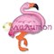 Фольгированный шар Фламинго - фото 9620